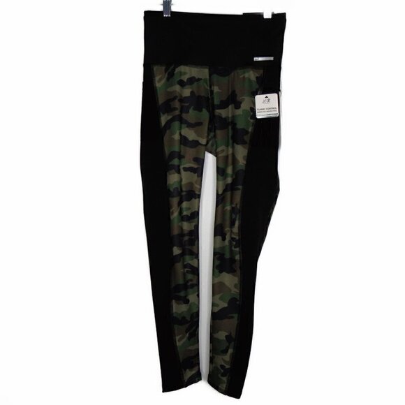 JGX - High Rise Tummy Control Camo Yoga Pants - Sm - Picture 1 of 6